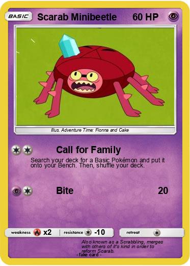 Pokemon Scarab Minibeetle