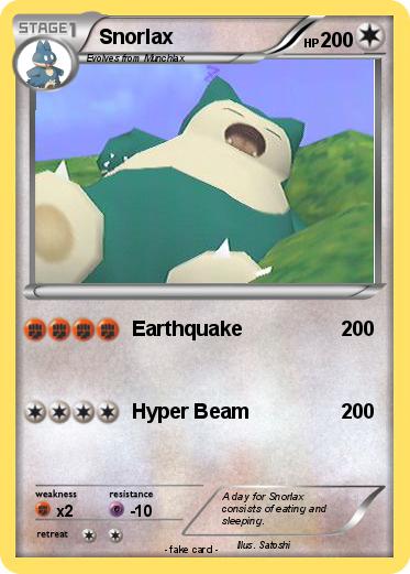 Pokemon Snorlax