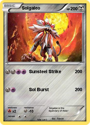 Pokemon Solgaleo