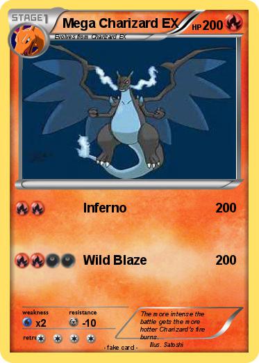 Pokemon Mega Charizard EX