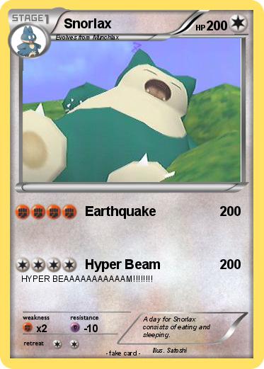 Pokemon Snorlax