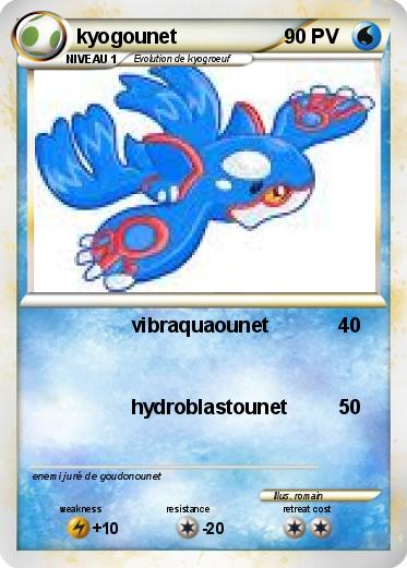 Pokemon kyogounet