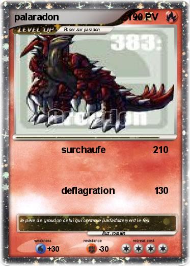 Pokemon palaradon                          1