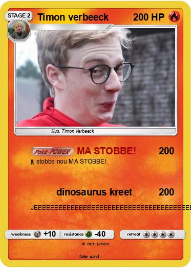 Pokemon Timon verbeeck