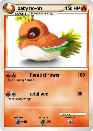 Pokemon baby ho-oh