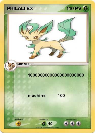 Pokemon PHILALI EX