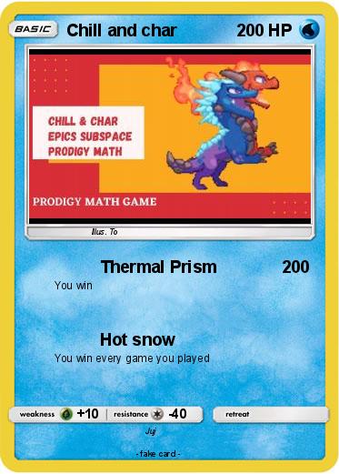 Pokemon Chill and char