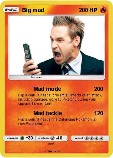 Pokemon Big mad