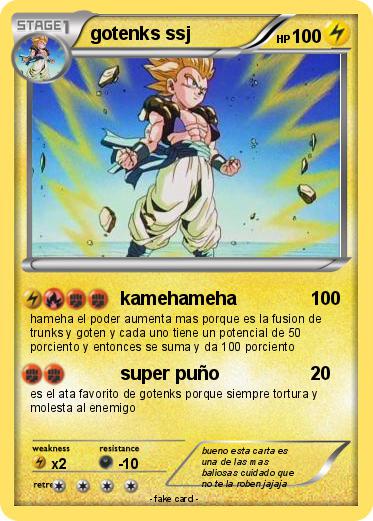 Pokemon gotenks ssj