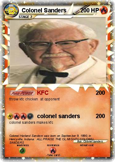 Pokemon Colonel Sanders