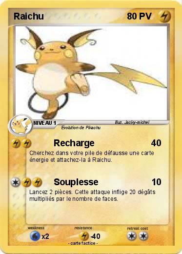 Pokemon Raichu