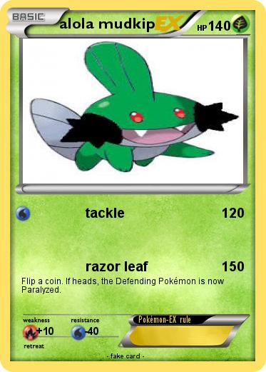 Pokemon alola mudkip