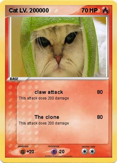 Pokemon Cat LV. 200000