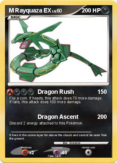 Pokemon M Rayquaza EX