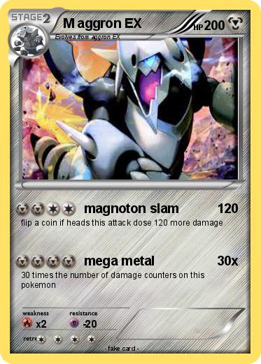Pokemon M aggron EX