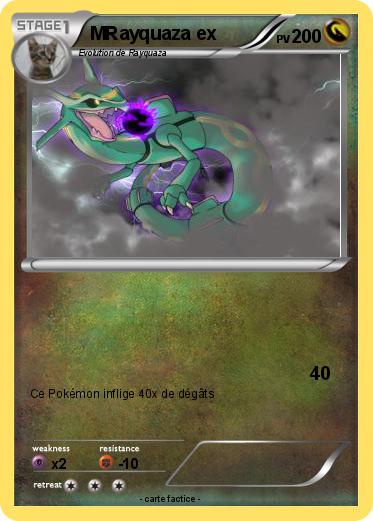 Pokemon MRayquaza ex