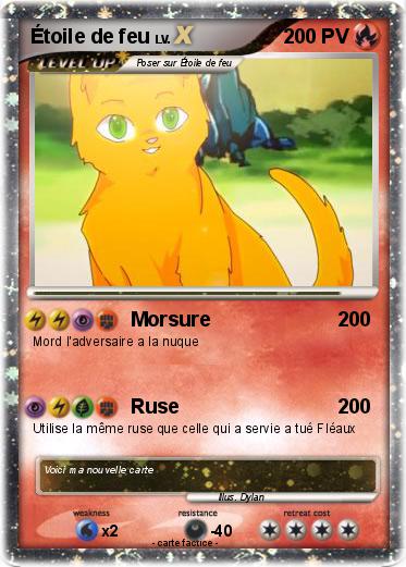 Pokemon Étoile de feu