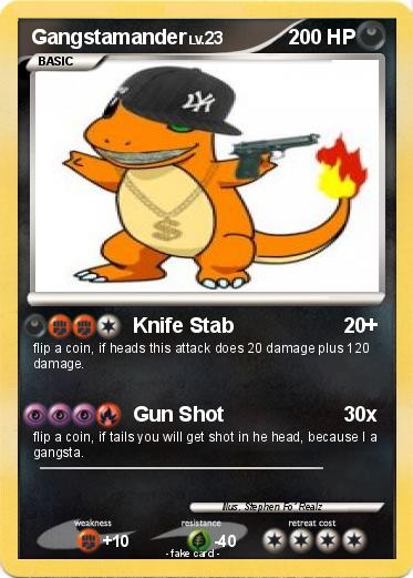 Pokemon Gangstamander
