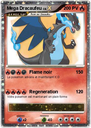 Pokemon Mega Dracaufeu