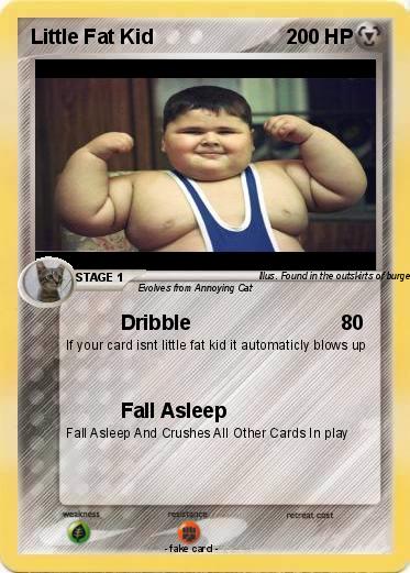 Pokemon Little Fat Kid