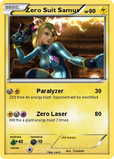 Pokemon Zero Suit Samus
