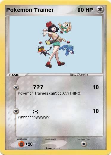Pokemon Pokemon Trainer