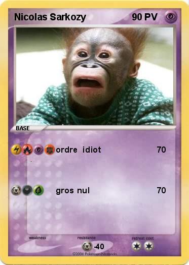 Pokemon Nicolas Sarkozy 