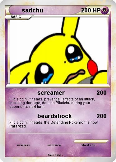 Pokemon sadchu