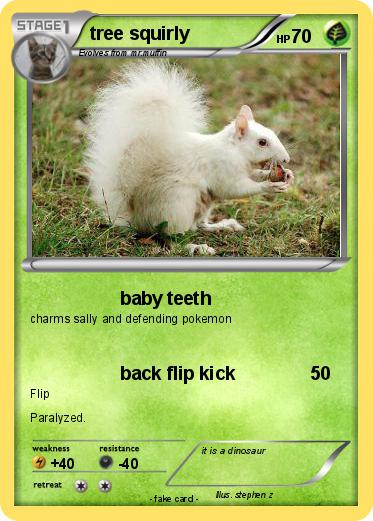 Pokemon tree squirly