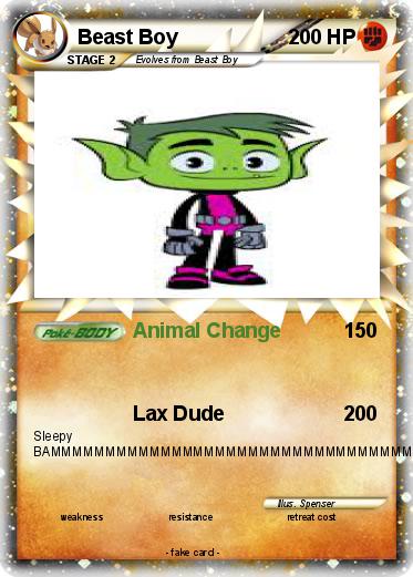 Pokemon Beast Boy