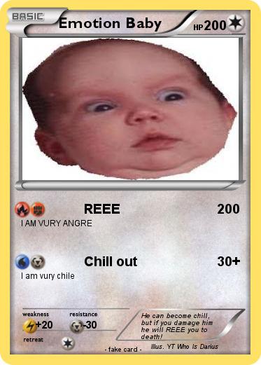 Pokemon Emotion Baby