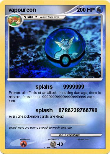 Pokemon vapoureon