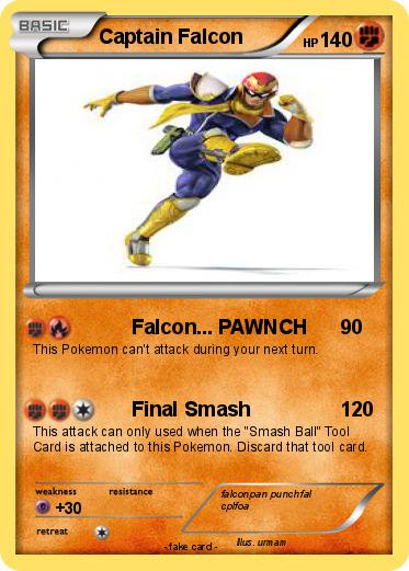 Pokemon Captain Falcon