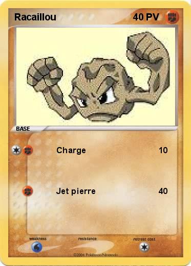 Pokemon Racaillou