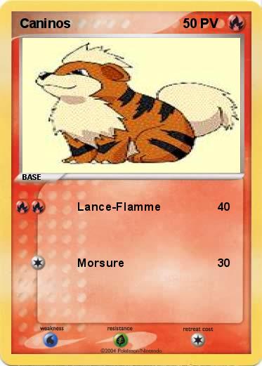 Pokemon Caninos