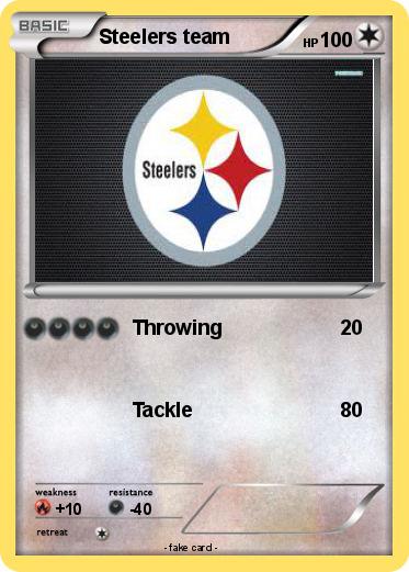 Pokemon Steelers team