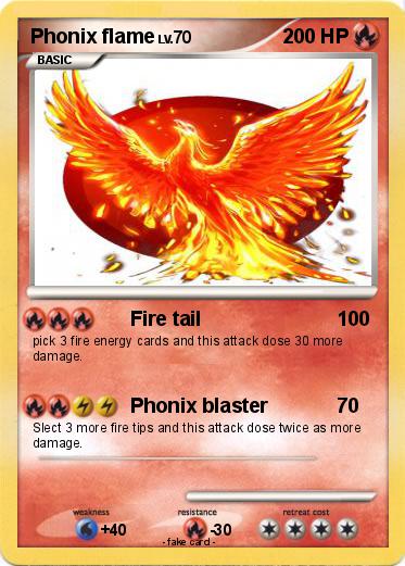 Pokemon Phonix flame