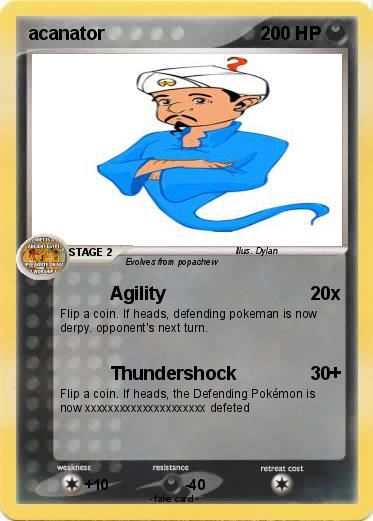 Pokemon acanator