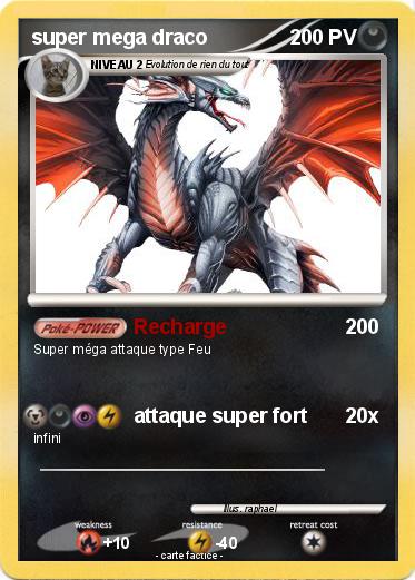 Pokemon super mega draco