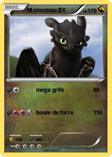 Pokemon M crocmou EX