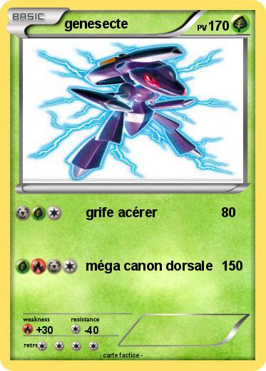 Pokemon genesecte