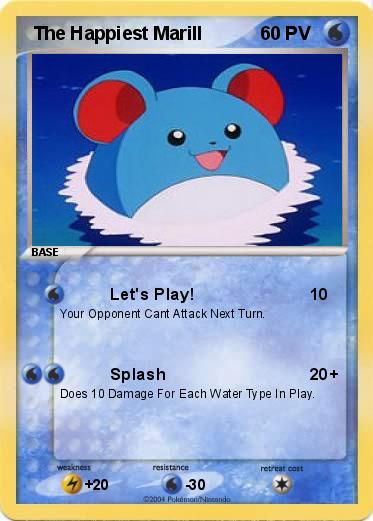 Pokemon  The Happiest Marill