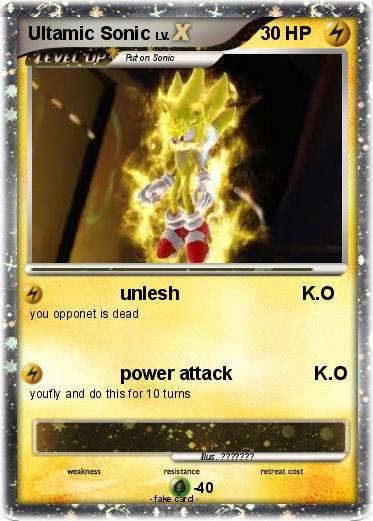 Pokemon Ultamic Sonic