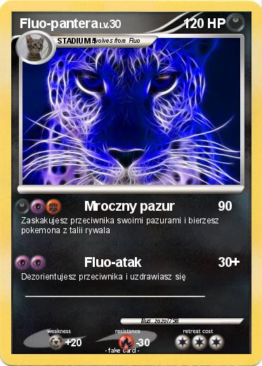 Pokemon Fluo-pantera