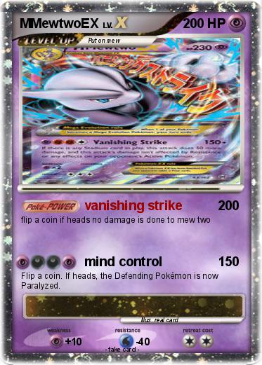 Pokemon MMewtwoEX