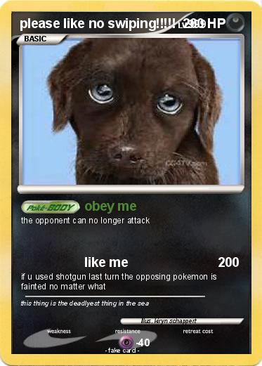 Pokemon please like no swiping!!!!!