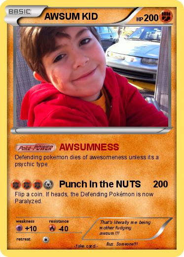 Pokemon AWSUM KID