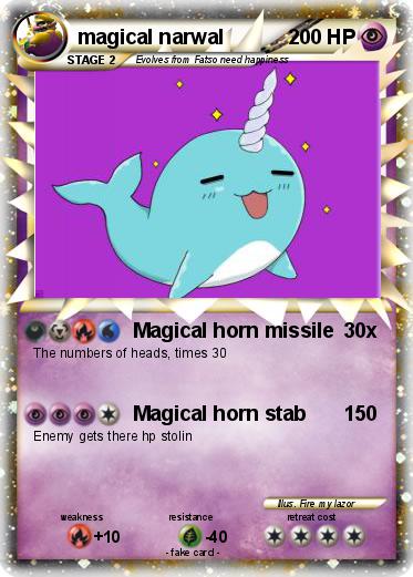 Pokemon magical narwal