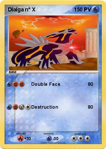 Pokemon Dialga n° X
