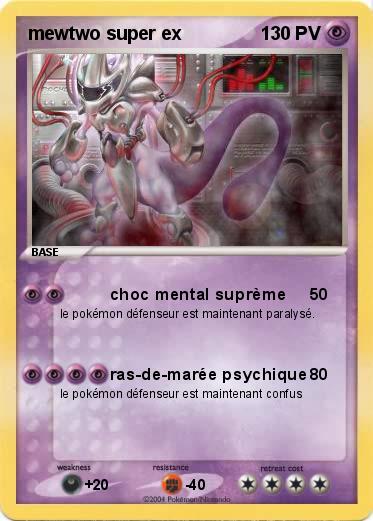 Pokemon mewtwo super ex